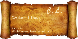 Czukor Linda névjegykártya